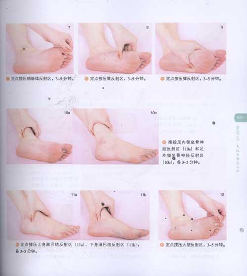 图解足部对症按摩保健