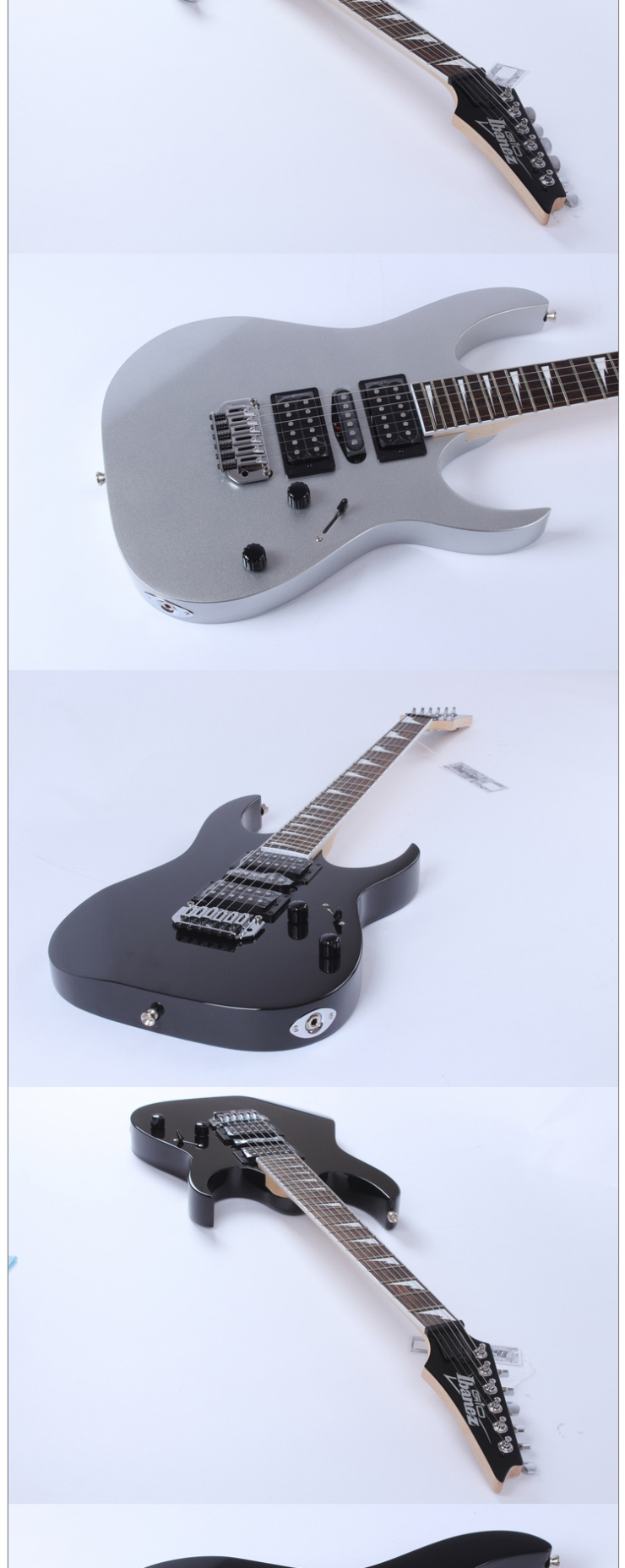 ibanez依班娜grg170 grx40初学入门小双摇电吉他 吉它套装 170红色ca