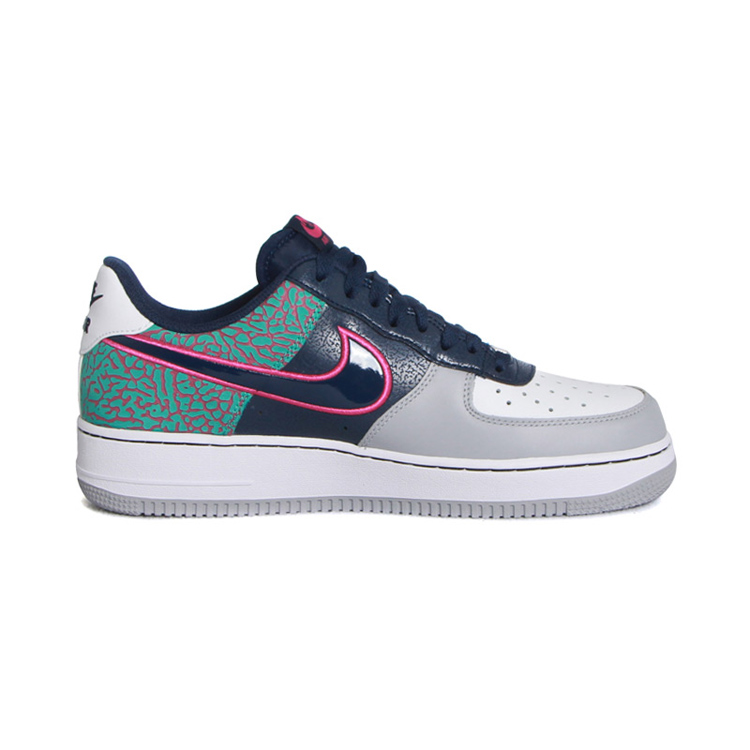 nike 耐克 airforce107le 男子空军一号运动鞋 板鞋 488298 yk 黑红