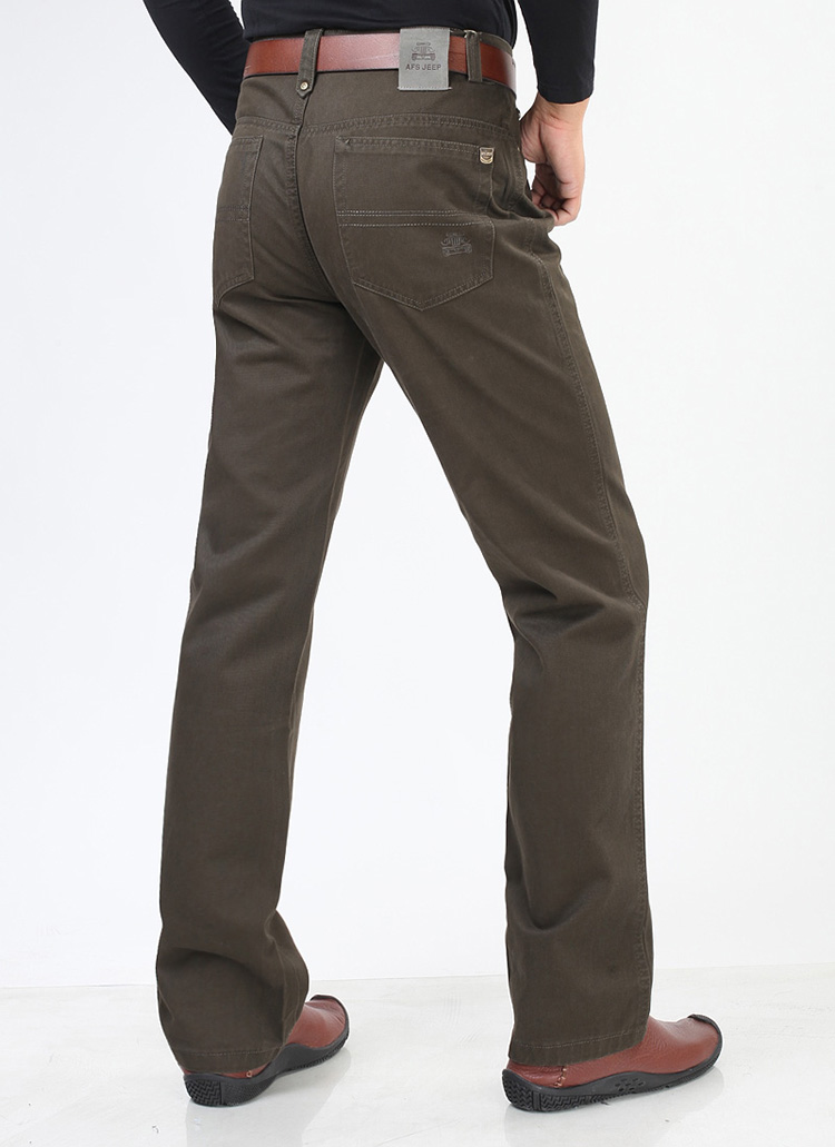 afs jeep 战地吉普男裤男式纯棉休闲长裤男款工装裤 376黑色 3尺