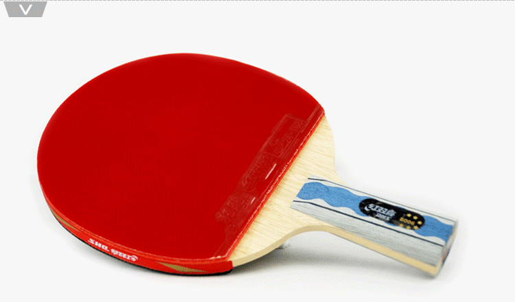 红双喜 dhs 六星 6星乒乓球拍6006直拍6002横拍6007 乒乓球成品拍 6星