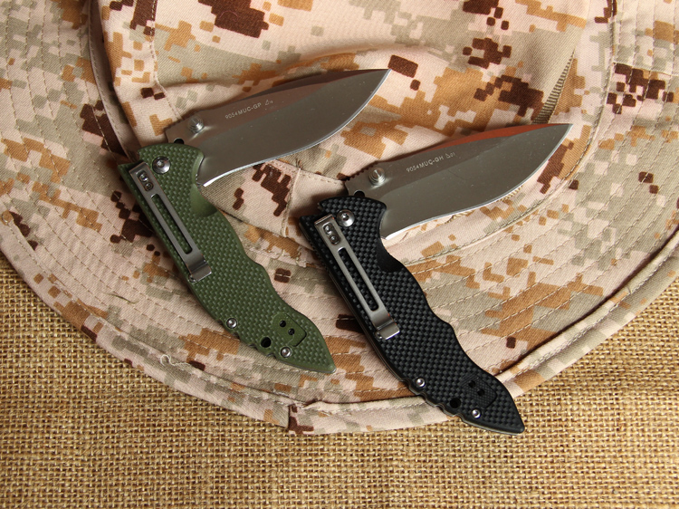 三刃木 工具刀 9054muc-gh 黑色(户外探险折叠刀,救生军刀,多用途工具