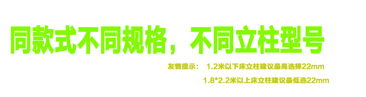 
                                        唯鹭家纺韩版加粗不锈钢蚊帐落地式宫廷方顶蚊帐三开门 米黄色加粗立柱22mm 150*200cm                
