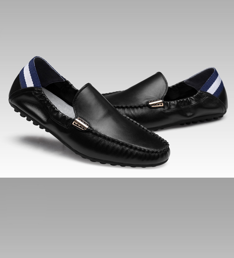 捷斯龙 2014新品 豆豆鞋男式真皮休闲男鞋 韩版帆船鞋英伦潮男士皮鞋