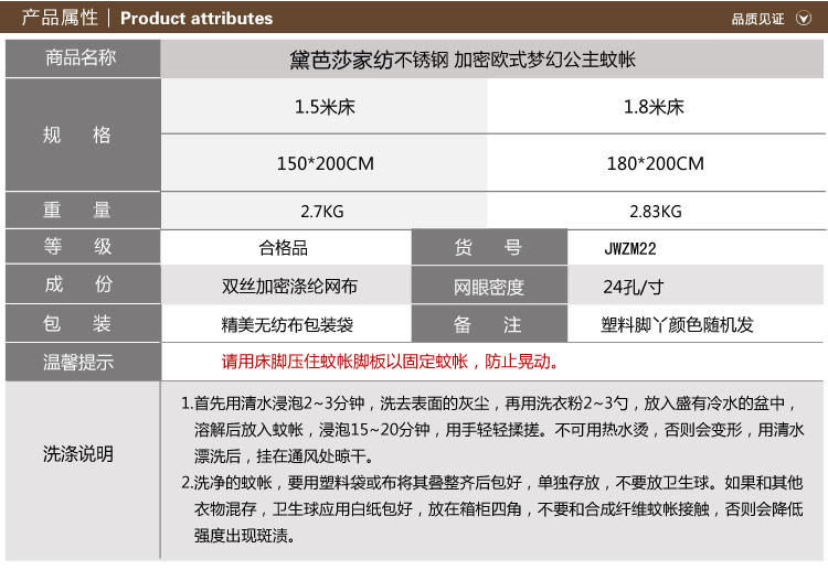 黛芭莎床上用品三开门欧式磨毛印花方顶宫廷落地蚊帐 MDM-8806田园公主-白紫 2.0m床