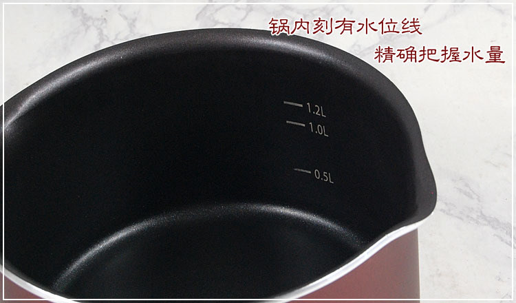 苏泊尔溢彩系列不粘奶锅 PT16K1  明火电磁炉通用16CM