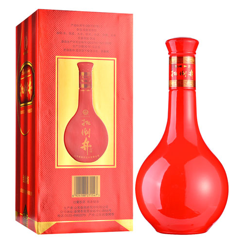 商品特点 扳倒井红鼎坊,酒盒一体以红色为主色调,喜庆祥和的寓意明显