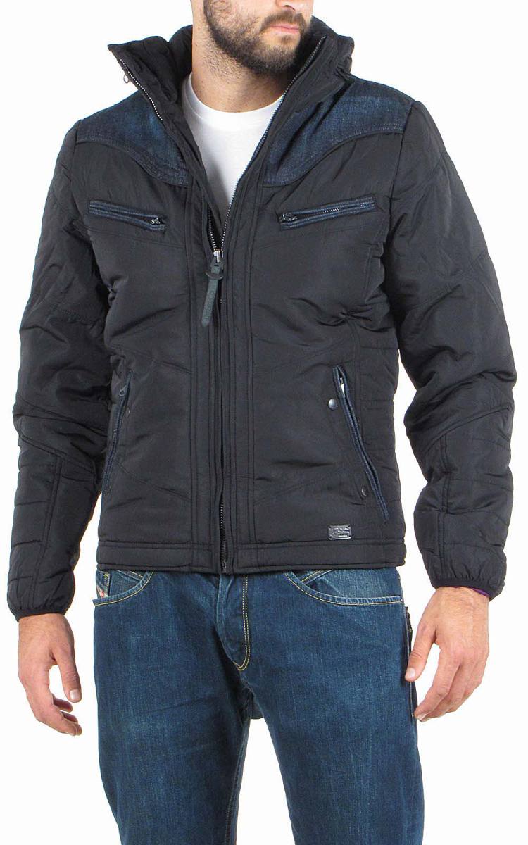 diesel 迪赛 男士防寒保暖夹克外套 009-onnew 黑色 l