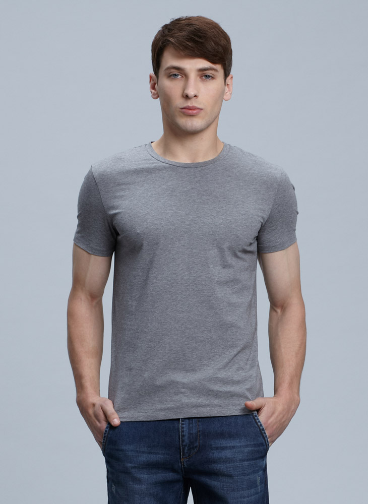 【2014春装新款】me&city男款圆领t恤518093吊牌价99 加勒比蓝 185