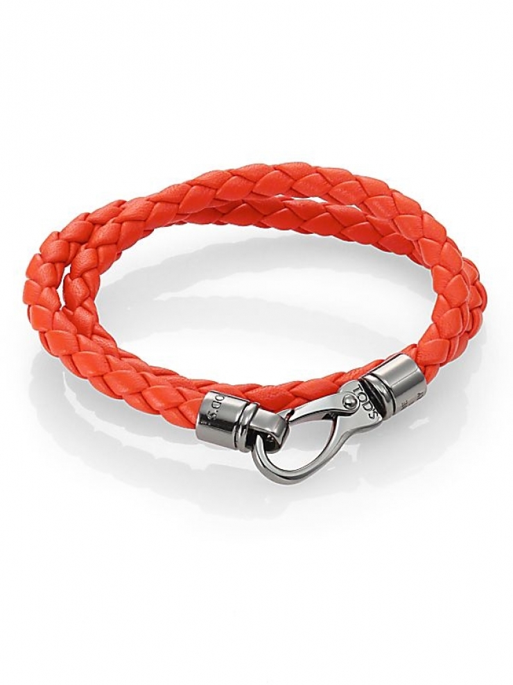 托德斯 tods 男式手链 orange q00110882 one size