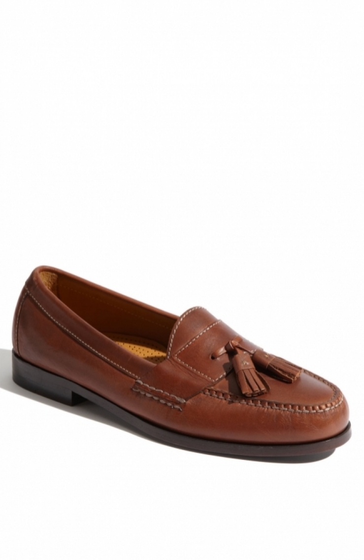 cole haan 男式休闲皮鞋 q00162645 saddle tan leather 8