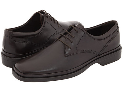 calvin klein 卡尔文·克莱恩 男士马蹄跟系带真皮皮鞋