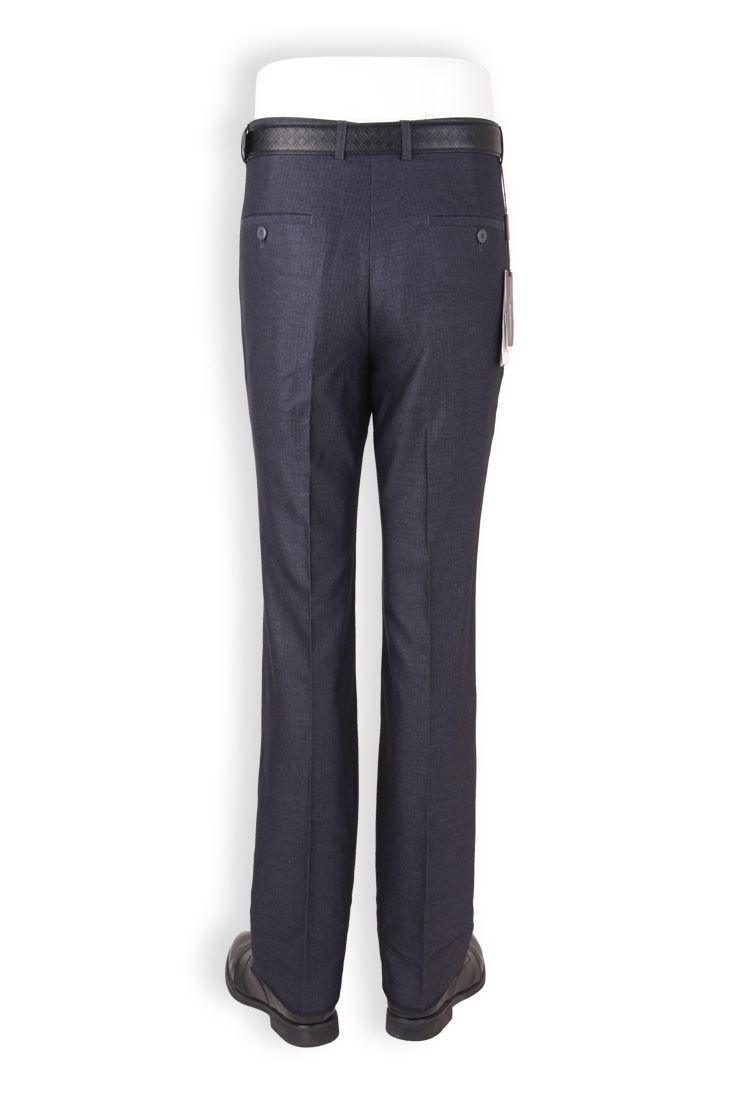 【步云西裤】厚款 办公正装 宽松深档 无摺男西裤 3223 黑灰色 31