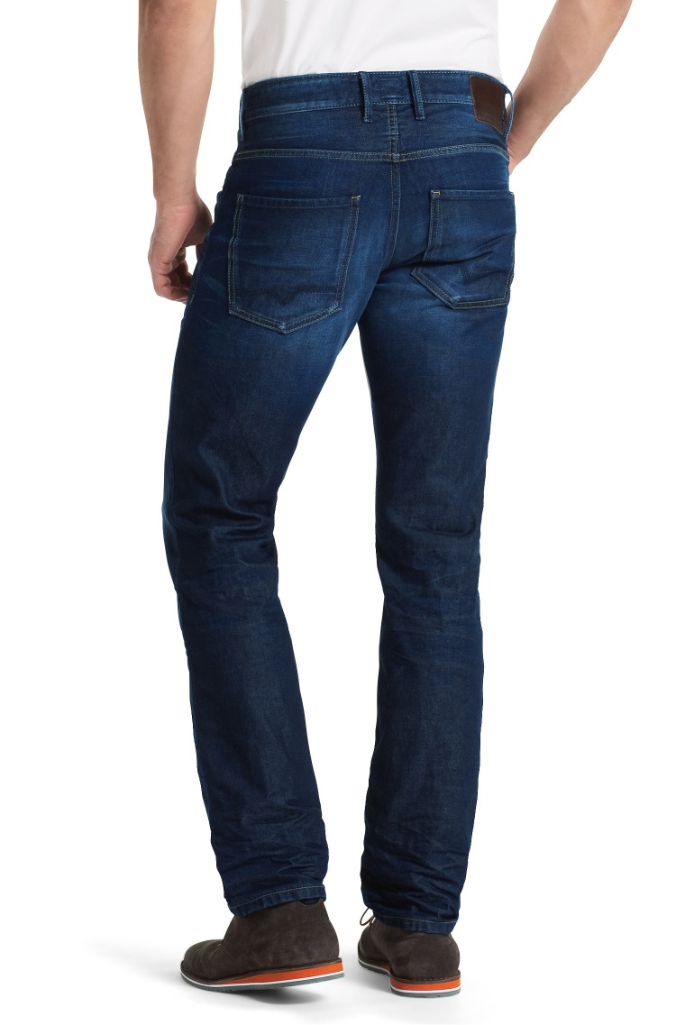 雨果博斯 hugo boss 欧洲 代购 男款牛仔长裤 修身 休闲 高腰50260789