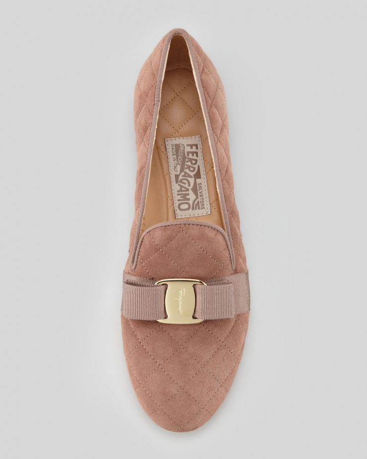 菲拉格慕 salvatore ferragamo 女式平底鞋 taupe q00033521 7