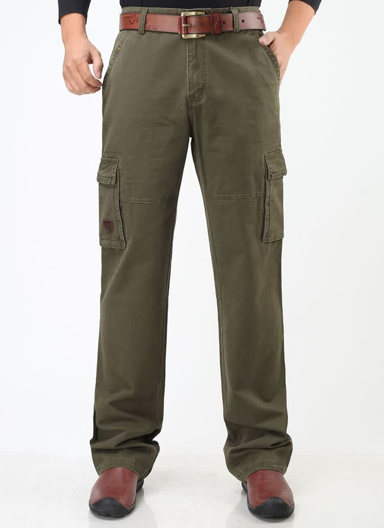 afs jeep 战地吉普男裤男式纯棉休闲长裤男款多兜工装裤大兜裤 196军