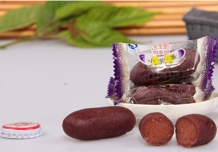 北京特产小吃 御食园小紫薯500g 零食小吃 紫薯仔