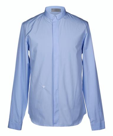 dior 迪奥 dior homme蓝色全棉男士长袖衬衣 xl