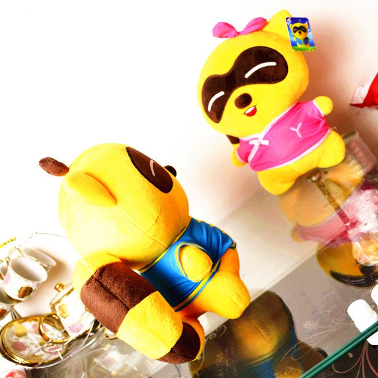 图图玩国歪歪熊公仔 大号情侣熊 yy熊毛绒玩具娃娃 婚庆娃娃 生日礼物