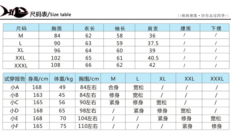 尺碼:s m l xl2xl 3xl