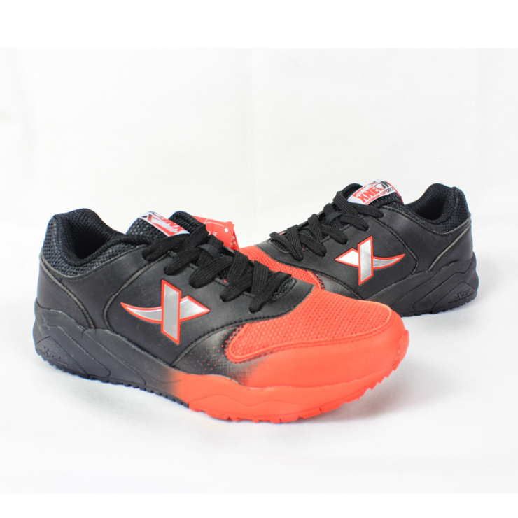 43折 特步xtep运动鞋 男鞋 跑步鞋xm21g853-0502 黑色/红色-0502 42