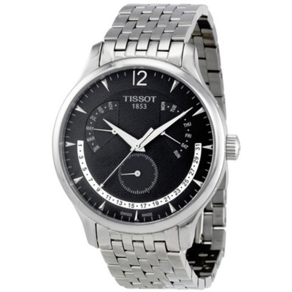 tissot 天梭 男士經典時尚石英錶 t0636371106700 黑色