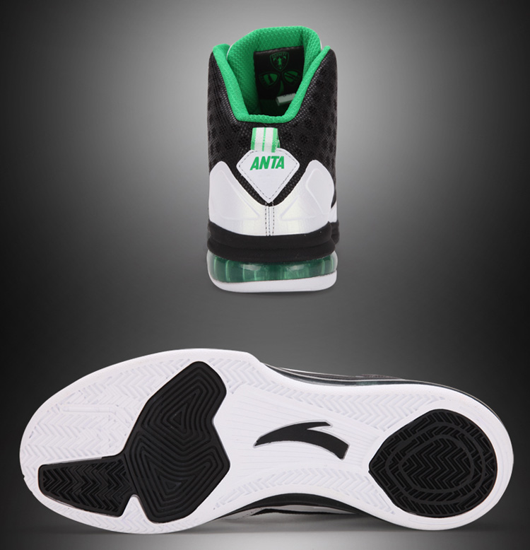 安踏kg系列新款缓震耐磨篮球鞋舒适运动鞋男鞋11331120 安踏白/黑/kg