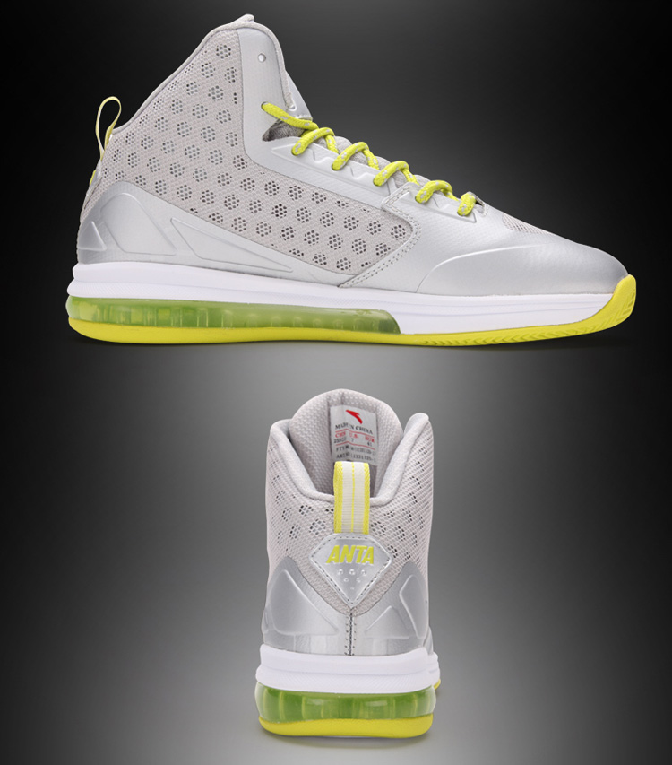 安踏kg系列新款缓震耐磨篮球鞋舒适运动鞋男鞋11331120 安踏白/黑/kg