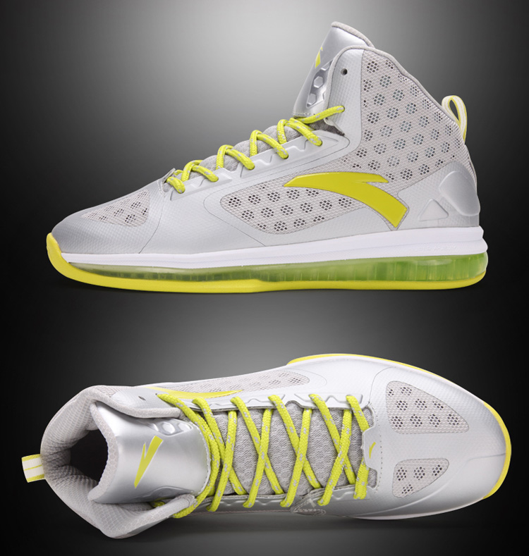 安踏kg系列新款缓震耐磨篮球鞋舒适运动鞋男鞋11331120 安踏白/黑/kg