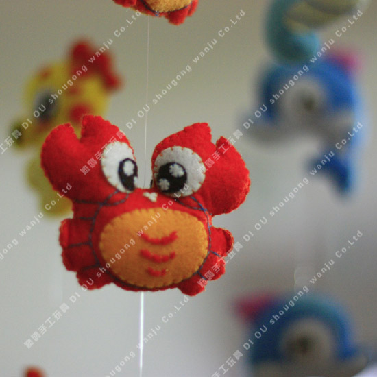 0(易)→1(难)●宝贝名称 海洋风铃 ●主体材料 不织布 ●宝贝品牌