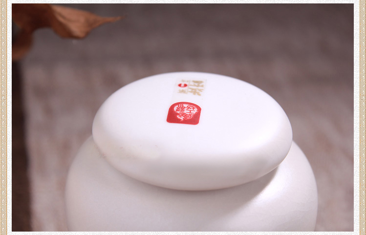 
                                        陶立方 汝窑茶叶罐陶瓷制品锡纸密封罐开片 LP-1103CYG 天青色                