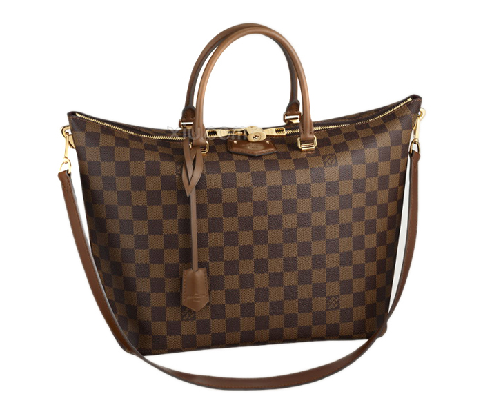 louis vuitton 路易·威登 女士belmont 手袋 n63169 棕色 f