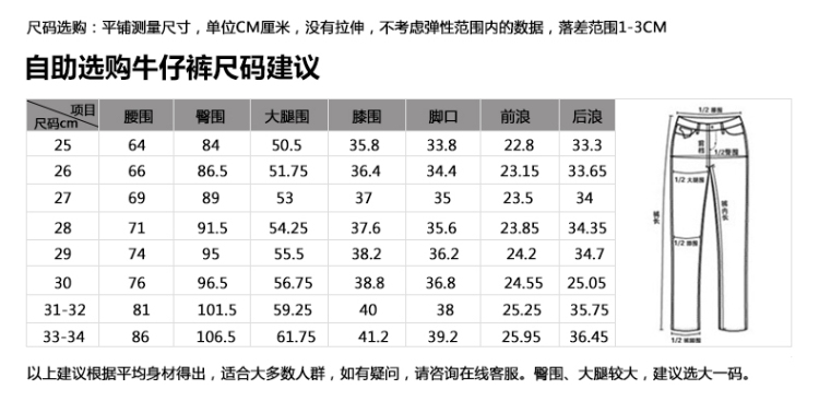 
                                        旗牌王春季深色中腰牛仔直筒裤时尚小脚铅笔裤三排扣弹力修身 蓝色 28码/2.10尺                
