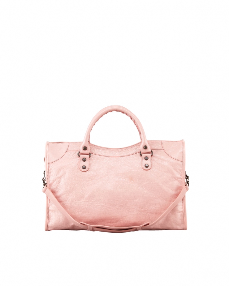 巴黎世家 balenciaga 女式休闲包 medium pink q00036171