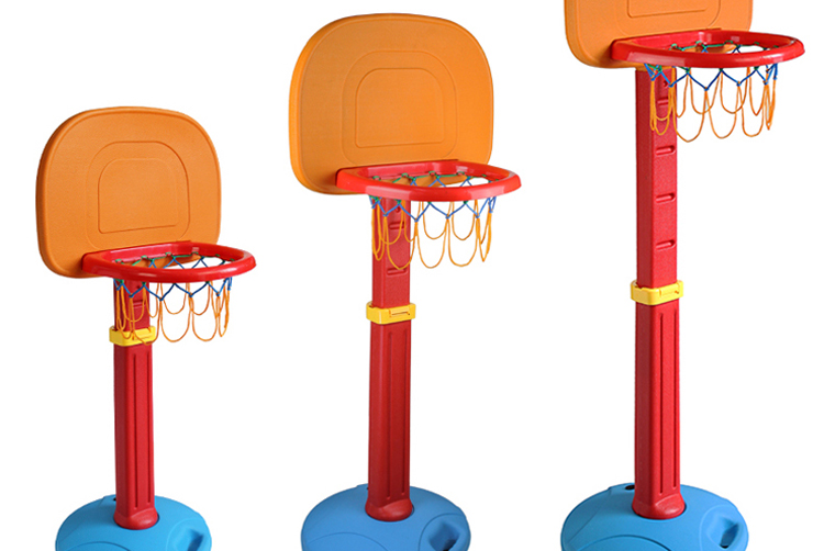 室内外篮球框投篮架儿童可升降5档调节 宝宝篮框篮筐篮球架160cm