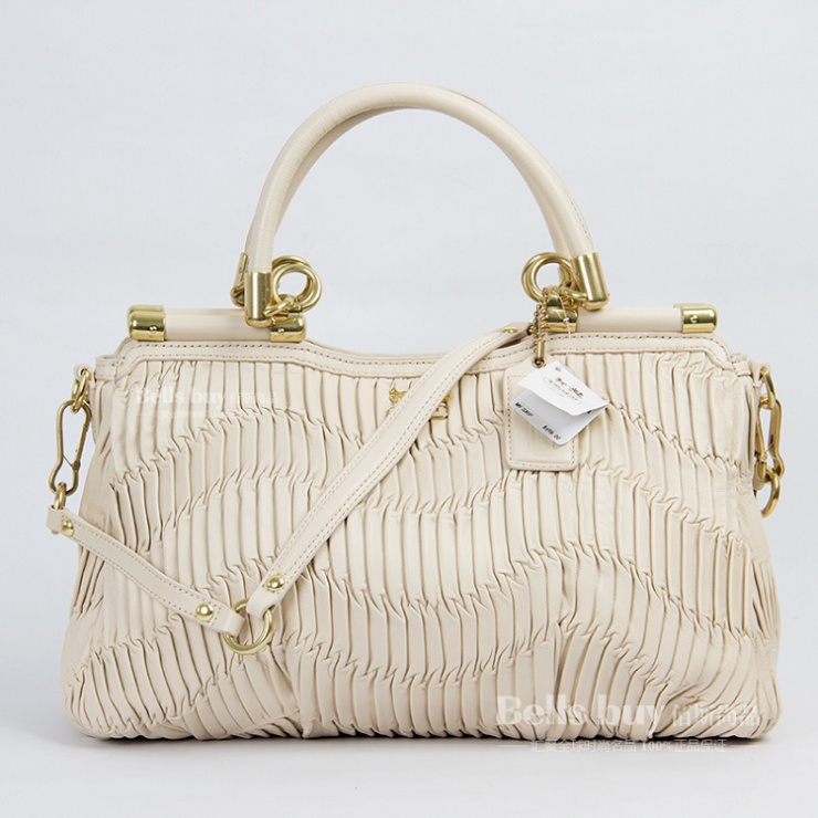 coach蔻驰 麦迪逊 斜挎手提包女包21281专柜正品