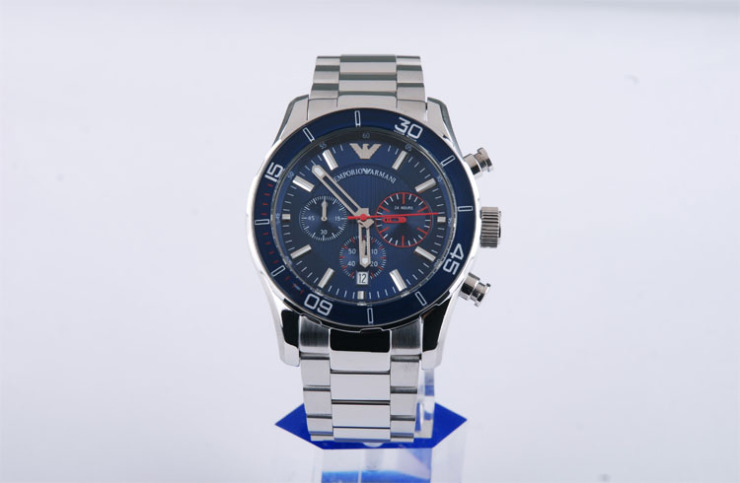 armani 阿玛尼手表新款经典计时日历男表 ar5933