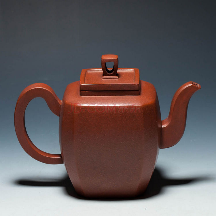 新寅陶艺 宜兴紫砂壶 【高四方壶 】480cc
