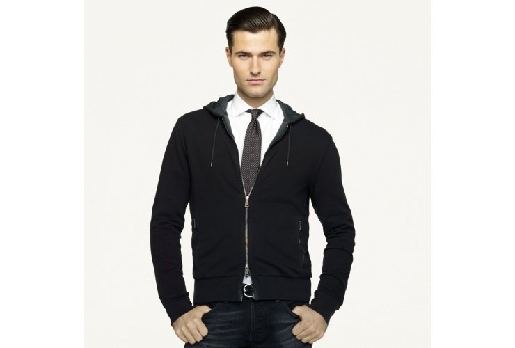 pima cotton-blend fleece and finished with our signature