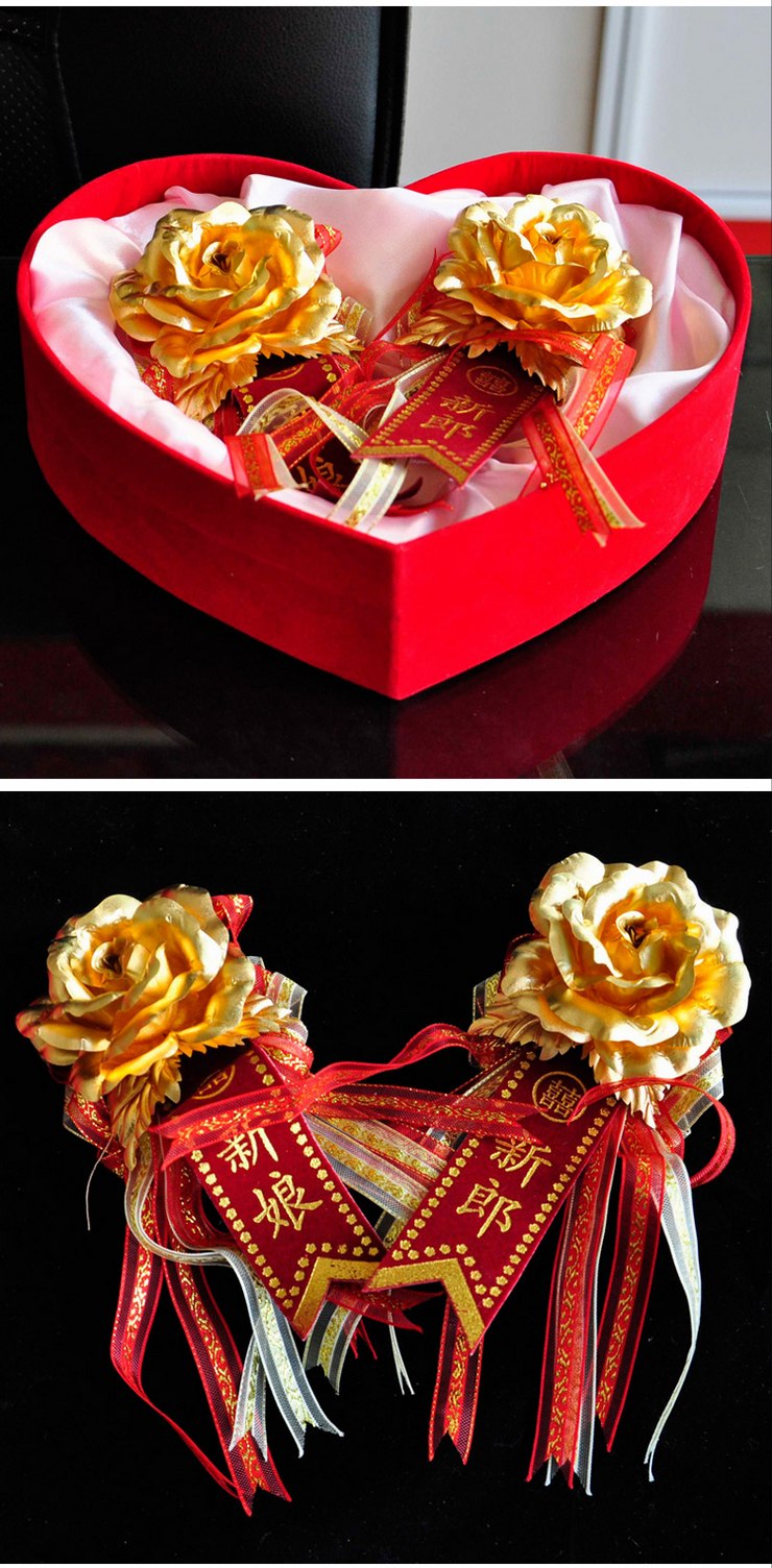 德宝城 婚庆用品胸花 结婚礼品婚庆装饰品