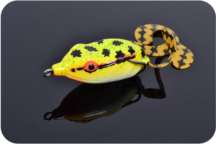 潮汐dz 渔猎人雷蛙mf3s/50mm/10g水面系/尖嘴/vmc窄双钩/黑鱼/鱼猎人