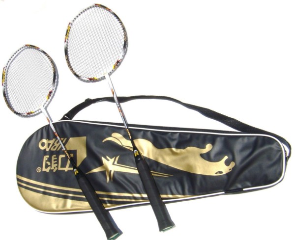 羽毛球拍 女初学 碳素拍杆训练拍  型号: 517 品牌: 海老大 力豹狭行