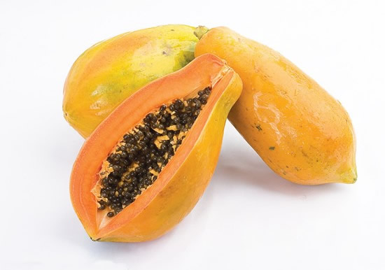 产品名称 海南红心小木瓜 产地 中国·海南 规格 5~7个/箱 约8斤左右