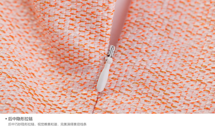 太平鸟女装圆领连衣裙欧美拼接铅笔裙A4FA41104 浅灰色 M