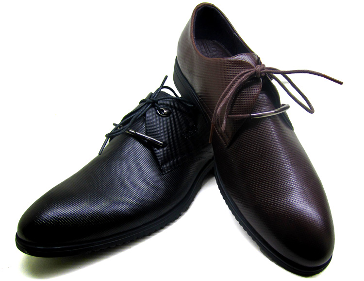 宾奴2014年春季新款男士高档商务正装皮鞋541370102 棕色 40