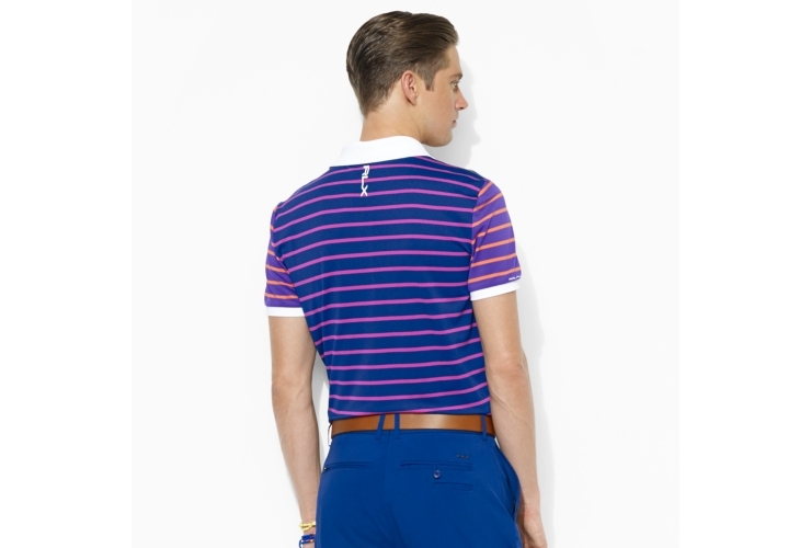 fit and features a vibrant color-blocked design and handsome