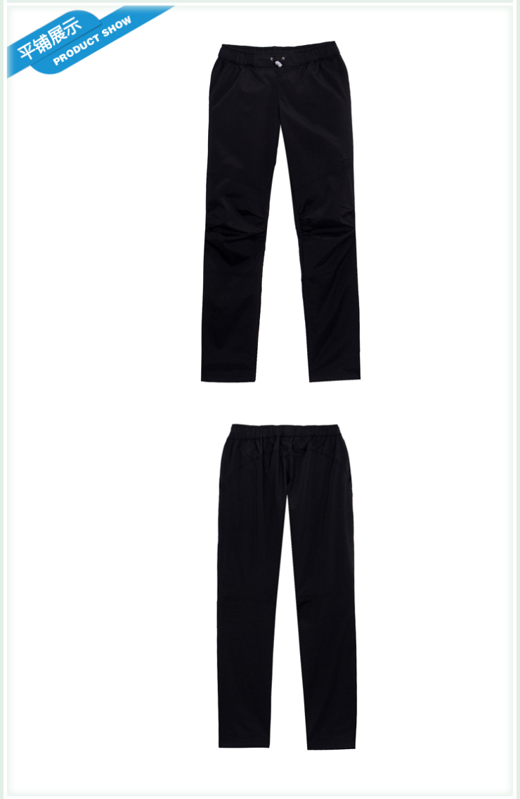 kappa卡帕背靠背女装运动裤k0122ay18 黑色 m