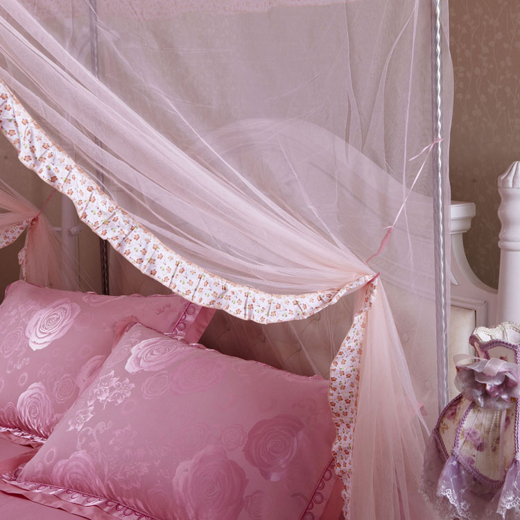 2014新款蚊帐 浪漫满屋 玉色 25mm管1.8*2
