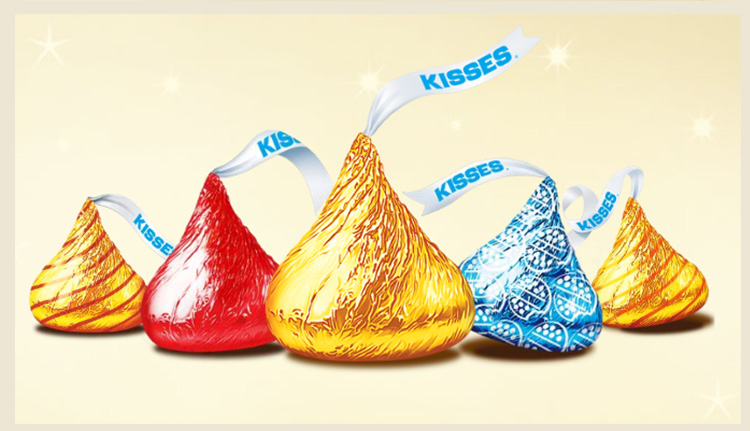 好时巧克力kisses好时之吻结婚庆喜糖礼物黑巧500gx2袋袋装