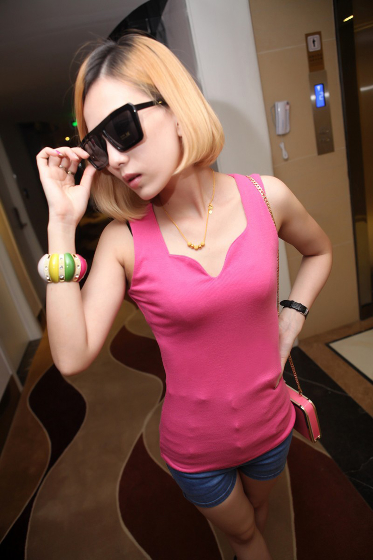 2014春装新品女装工字背心女打底小吊带衫小背心jt